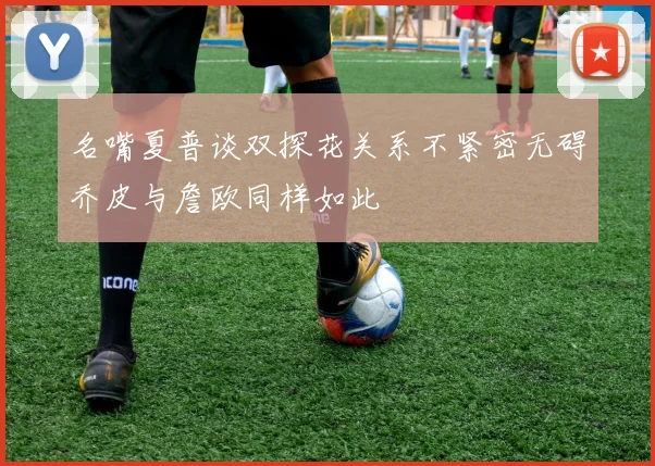 名嘴夏普谈双探花关系不紧密无碍乔皮与詹欧同样如此